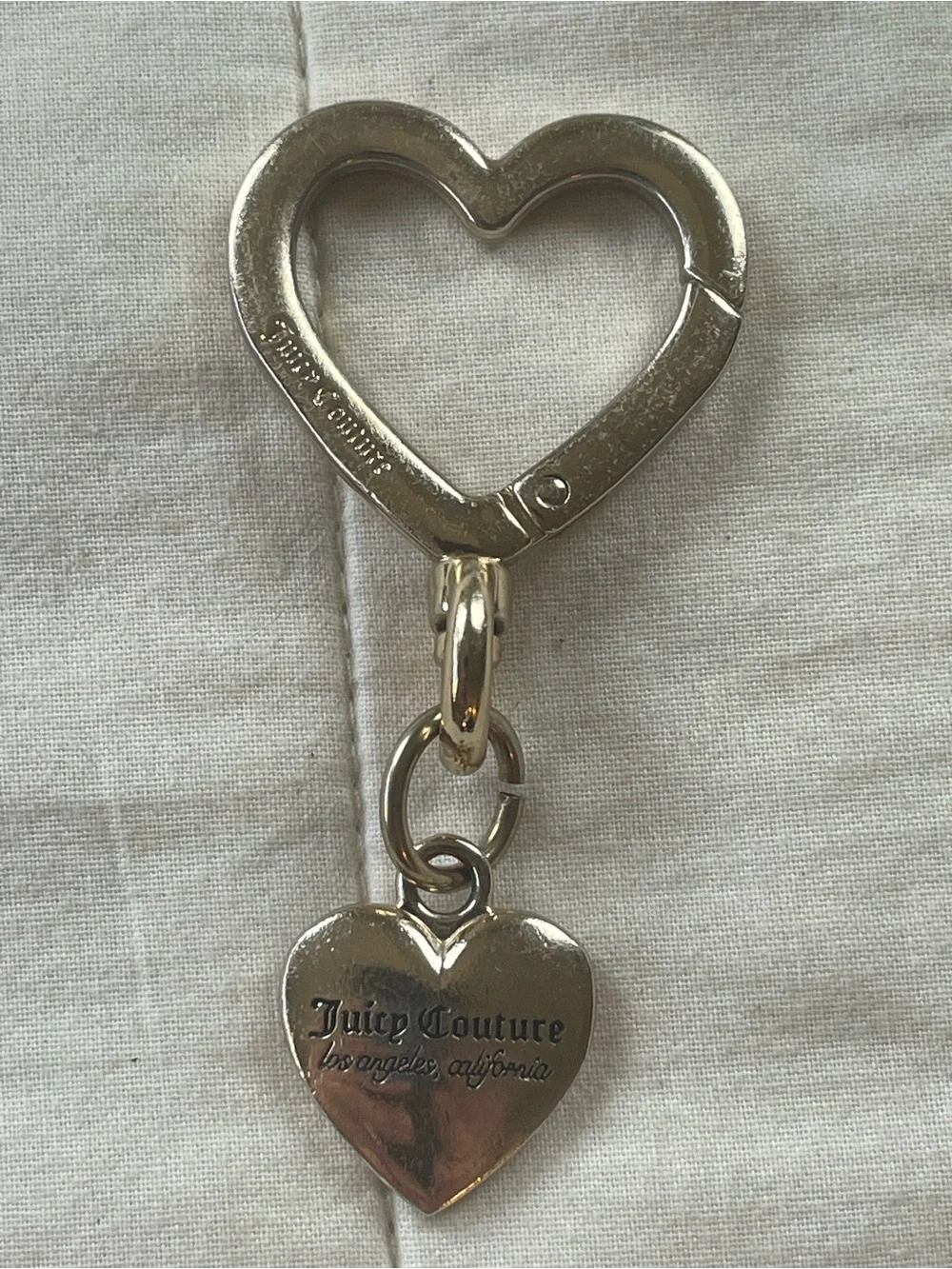Juicy Couture Gold Tone Bag Charm